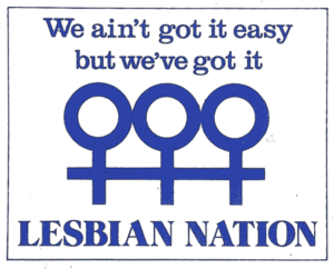 Lesbian Nation Bron Vrouwennuvoorlater.nl