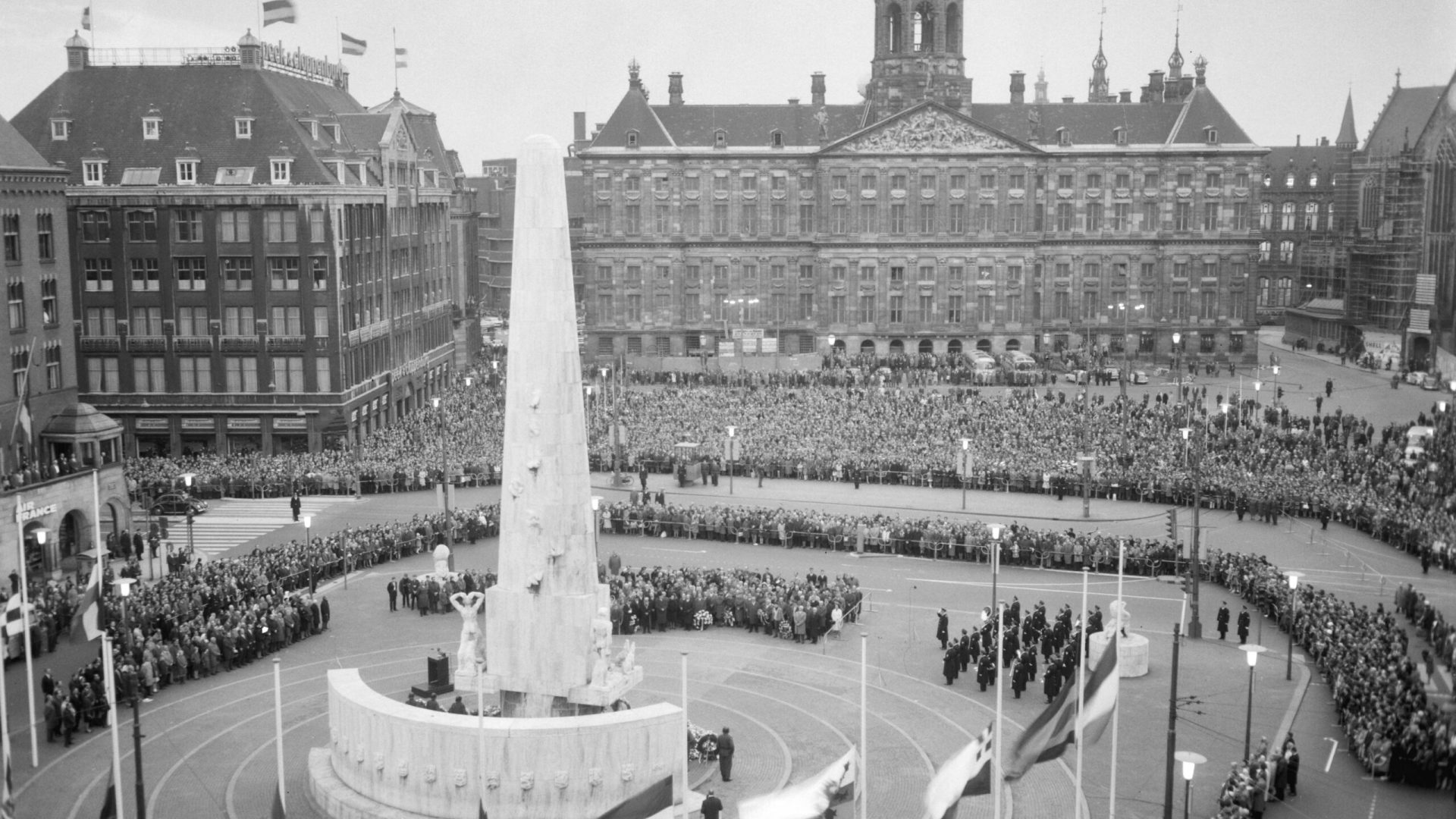 Dodenherdenking op de Dam