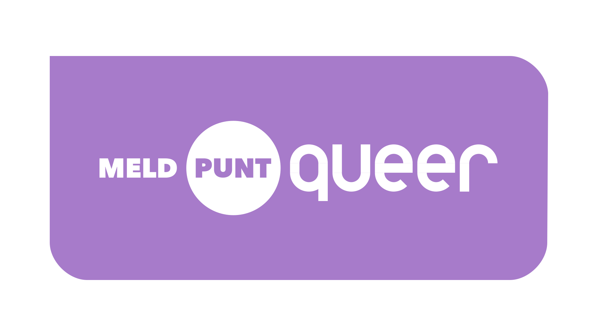 Uitgelichte Foto - Meldpunt Queer